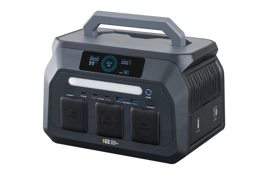 P800 Portable Power Station – 800W LiFePO4 Thuisaccu & Camping Generator