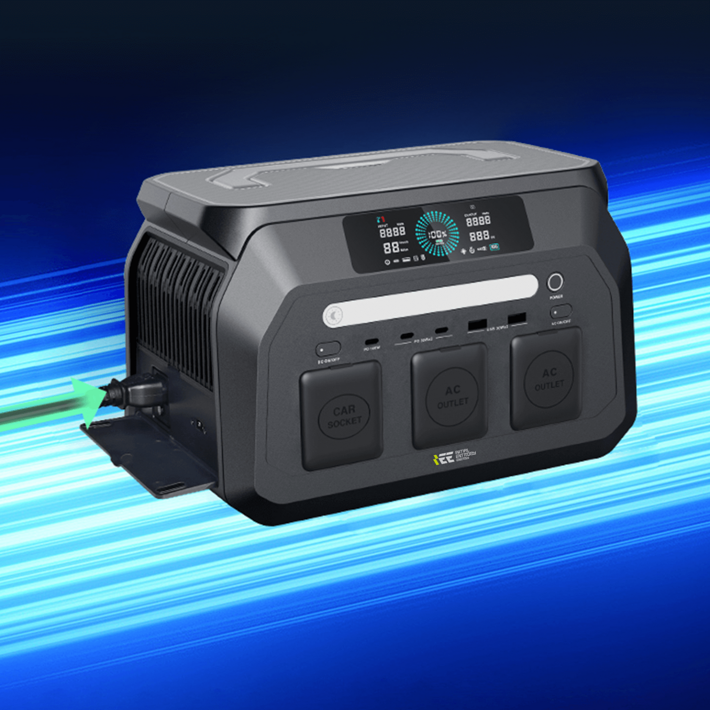 P800 Portable Power Station – 800W LiFePO4 Thuisaccu & Camping Generator